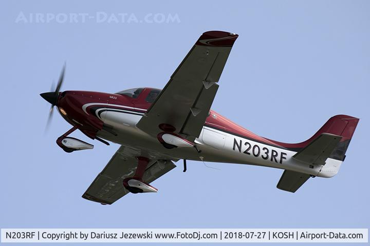 N203RF, 2003 Cirrus SR22 C/N 0453, Cirrus SR22  C/N 453, N203RF