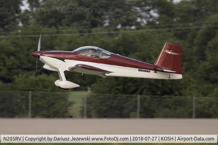 N205RV, 2004 Vans RV-7 C/N 70608, Vans RV-7  C/N 70608, N205RV