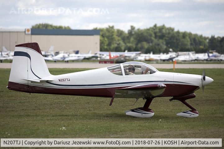 N207TJ, 2007 Vans RV-7A C/N 71909, Vans RV-7A  C/N 71909, N207TJ
