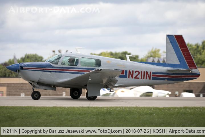 N211N, 1975 Mooney M20F Executive C/N 22-1278, Mooney M20F Executive  C/N 22-1278, N211N