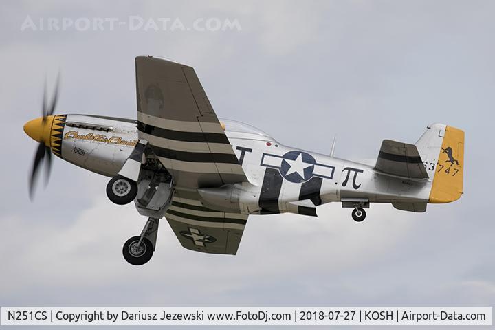N251CS, North American F-51D Mustang C/N 44-74977N, North American F-51D Mustang 