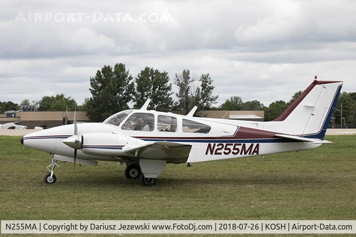 N255MA, 1967 Beech C55 Baron (95-C55) C/N TE-318, Beech 95-C55 Baron  C/N TE-318, N255MA
