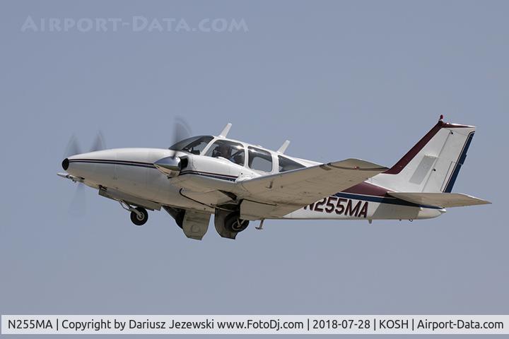N255MA, 1967 Beech C55 Baron (95-C55) C/N TE-318, Beech 95-C55 Baron  C/N TE-318, N255MA