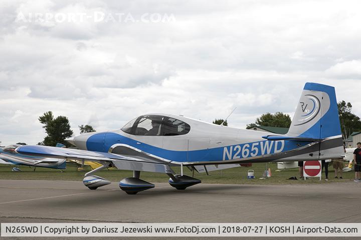 N265WD, 2015 Vans RV-10 C/N 40276, Vans RV-10  C/N 40276, N265WD