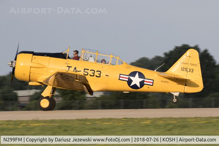 N299FM, 1943 North American SNJ-4 Texan C/N 88-12533, North American SNJ-4 Texan  C/N 88-12533, N299FM