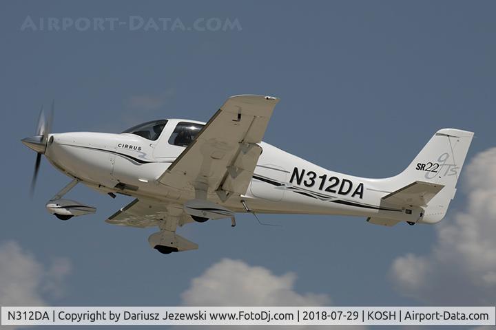 N312DA, 2005 Cirrus SR22 GTS C/N 1262, Cirrus SR22  C/N 1262, N312DA