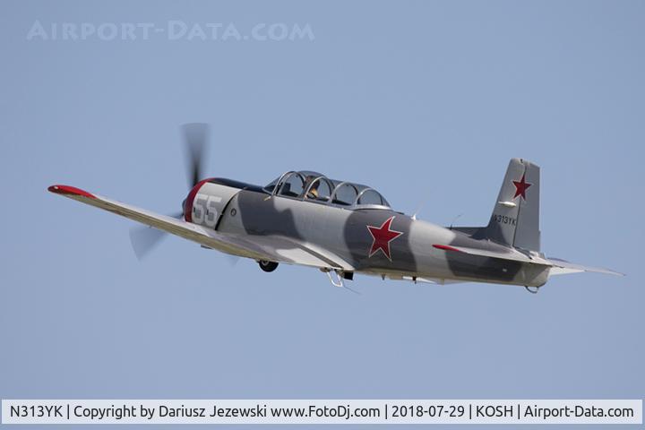 N313YK, 1964 Nanchang CJ-6A C/N 1032013, Nanchang CJ-6A  C/N 1032013, N313YK