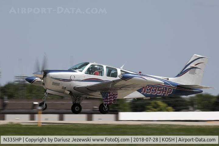 N335HP, 1992 Beech F33A Bonanza C/N CE1663, Beech F33A Bonanza  C/N CE1663, N335HP