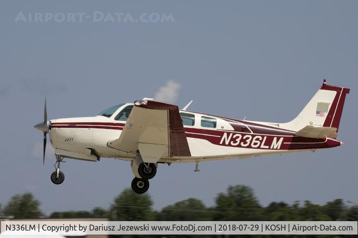 N336LM, 1979 Beech A36 Bonanza 36 C/N E-1587, Beech A36 Bonanza 36  C/N E-1587, N336LM
