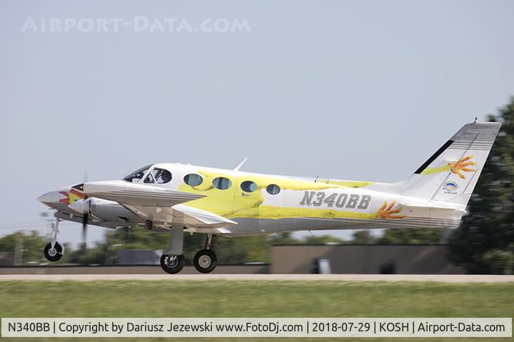 N340BB, 1980 Cessna 340A C/N 340A0991, Cessna 340A  C/N 340A0991, N340BB