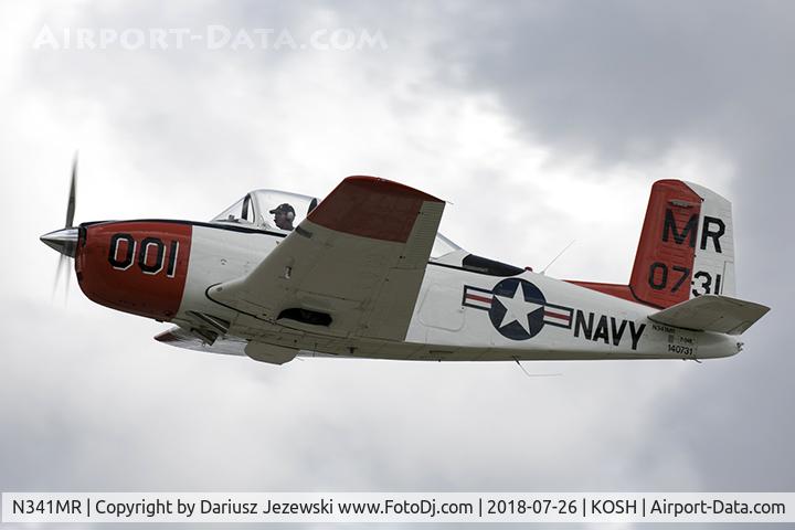 N341MR, 1955 Beech D-45 (T-34B) Mentor C/N BG-65, Beech D45 (T-34B) Mentor  C/N BG-65, N341MR