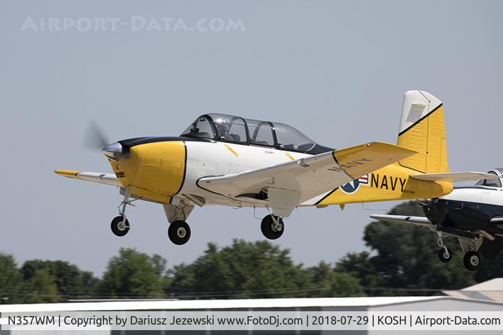 N357WM, 1960 Beech D-45 Mentor C/N BG-357, Beech D45 (T-34B) Mentor  C/N BG-357, N357WM