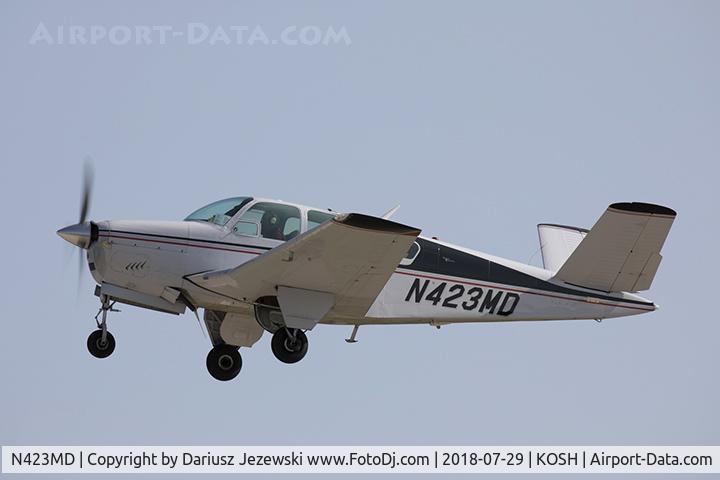 N423MD, 1964 Beech S35 Bonanza C/N D-7454, Beech S35 Bonanza  C/N D-7454, N423MD