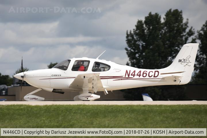 N446CD, 2004 Cirrus SR20 G2 C/N 1446, Cirrus SR20  C/N 1446, N446CD