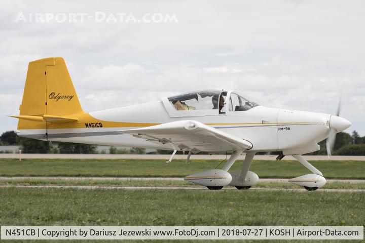 N451CB, 2004 Vans RV-9A C/N 90802, Vans RV-9A  C/N 90802, N451CB