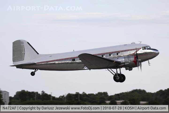 N472AF, 1944 Douglas DC3C-S1C3G (C-47A) C/N 13485, Douglas DC3C-S1C3G  C/N 13485, N472AF