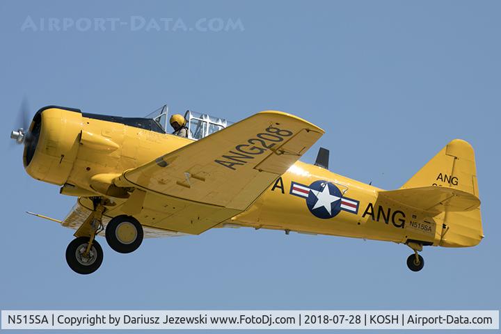 N515SA, 1943 North American AT-6D C/N 8814953, North American AT-6D Texan  C/N 8814953, N515SA