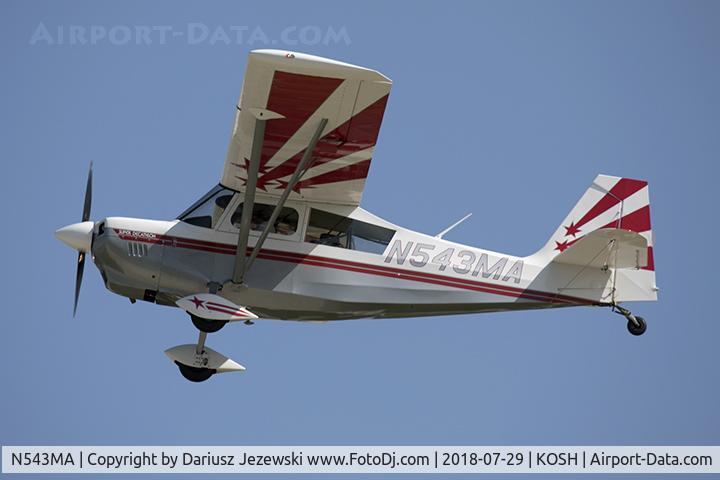 N543MA, 2004 American Champion 8KCAB Decathlon C/N 972-2004, American Champion 8KCAB Super Decathlon  C/N 972-2004, N543MA