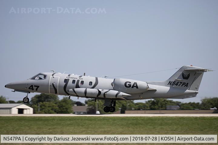 N547PA, 1975 Gates Learjet 36 C/N 012, Gates Learjet Corp. 36 C/N 12, N547PA