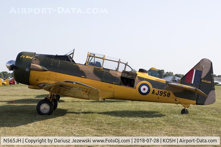 N565JH, 1954 Canadian Car & Foundry Harvard MK IV C/N CCF4-206, Canadian Car & Foundry Harvard Mk.IV  C/N CCF4-206 , N565JH