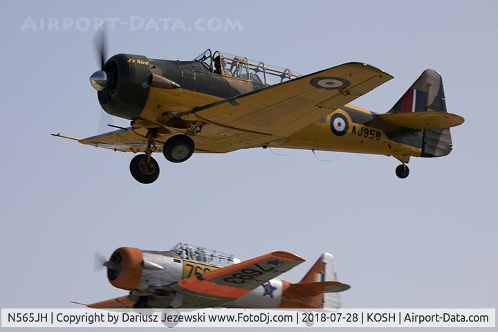 N565JH, 1954 Canadian Car & Foundry Harvard MK IV C/N CCF4-206, Canadian Car & Foundry Harvard Mk.IV  C/N CCF4-206 , N565JH