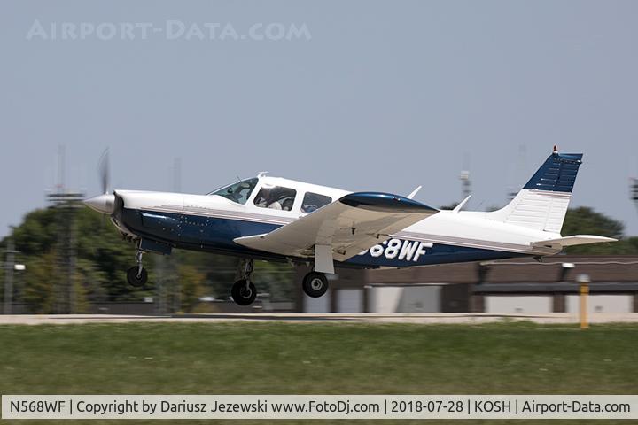 N568WF, 1976 Piper PA-32R-300 Cherokee Lance C/N 32R-7680264, Piper PA-32R-300 Cherokee Lance  C/N 32R-7680264, N568WF