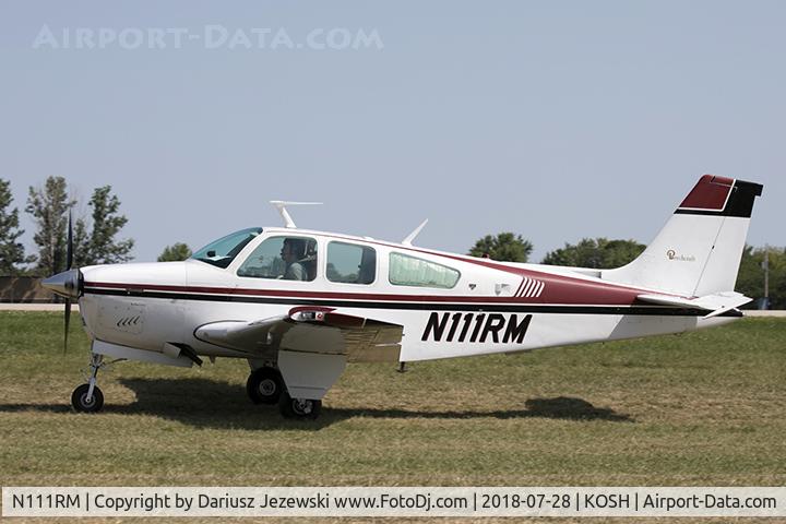 N111RM, 1977 Beech F33A Bonanza C/N CE-752, Beech F33A Bonanza  C/N CE-752, N111RM