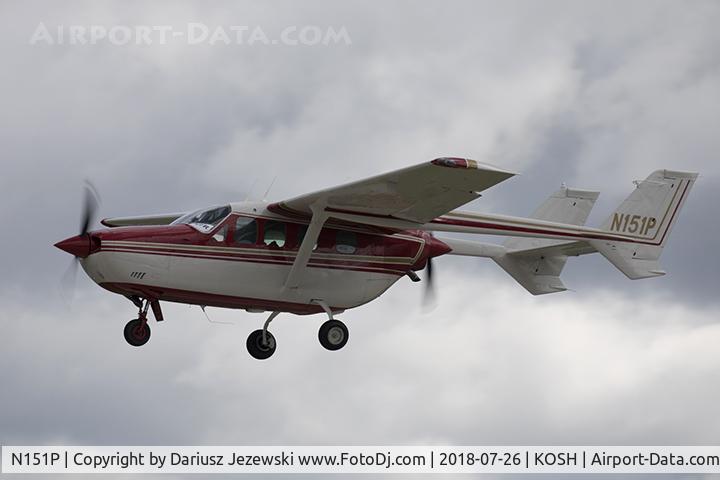 N151P, 1972 Cessna T337G Turbo Super Skymaster C/N P3370058, Cessna T337G Super Skymaster  C/N P3370058, N151P