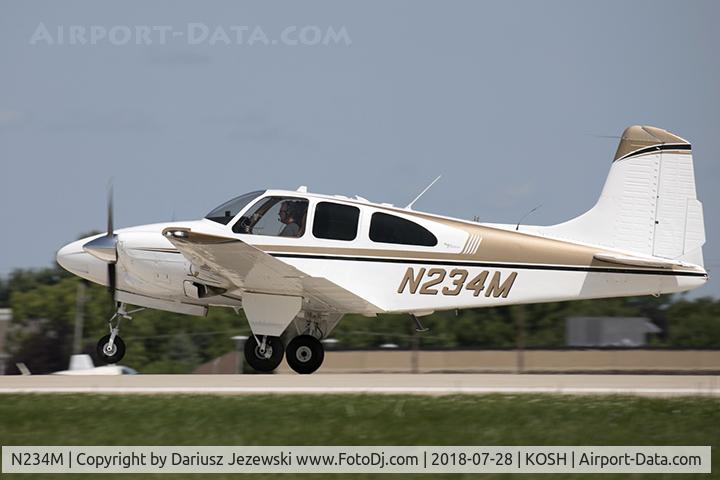 N234M, 1963 Beech D95A Travel Air C/N TD-560, Cessna 320D Executive Skyknight  C/N 320D0069, N234M