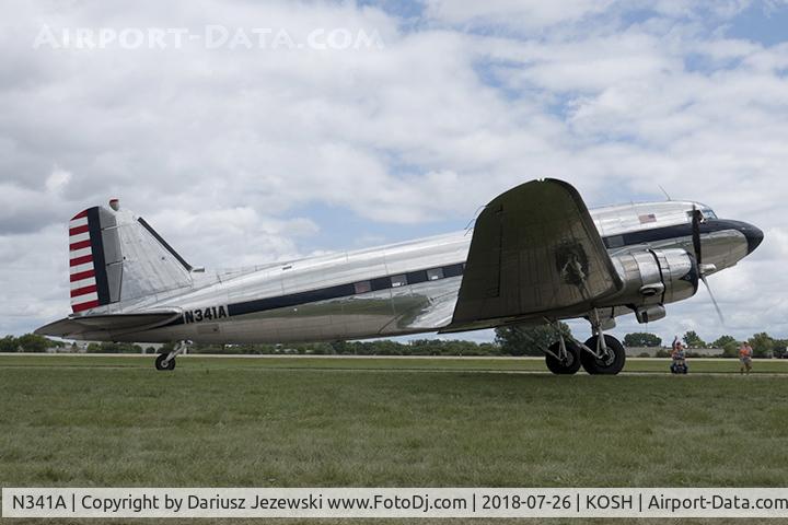 N341A, 1939 Douglas DC-3 C/N 2145, Douglas DC-3  C/N 2145, N341A
