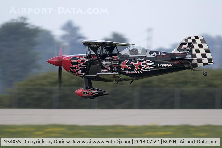 N540SS, 2011 Pitts S-2S Special C/N 006, Pitts S-2S  C/N 006 - Skip Stewart, N540SS