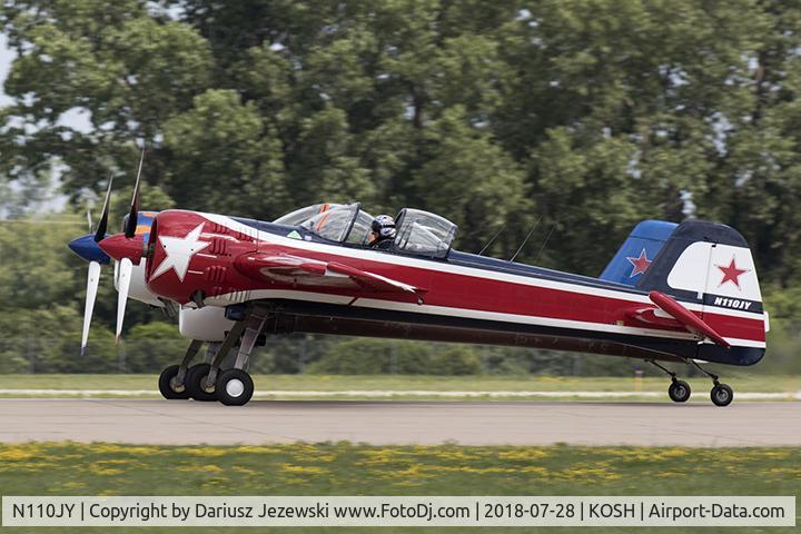 N110JY, 2017 YAK110 LLC Yak-110 C/N 001, Yak-110  C/N 1, N110JY