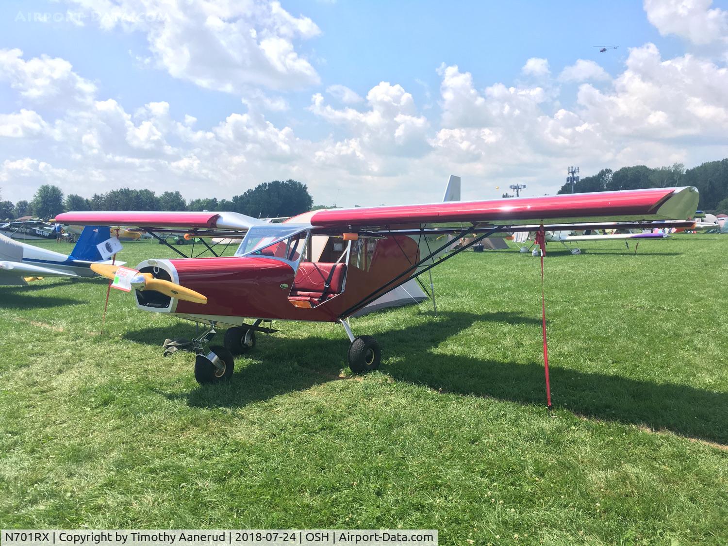 N701RX, 2018 Zenith 701.1 C/N 1, 2018 ZENITH ACFT CO 701.1, c/n: 1