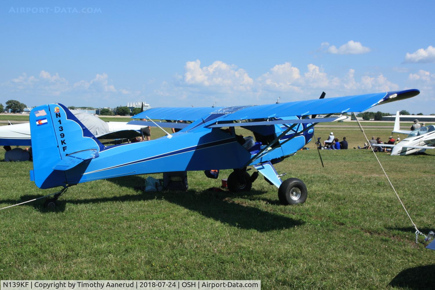 N139KF, 1993 Denney Kitfox Model 4 Speedster C/N KCS139, 1993 Denney Kitfox Model 4 Speedster, c/n: KCS139