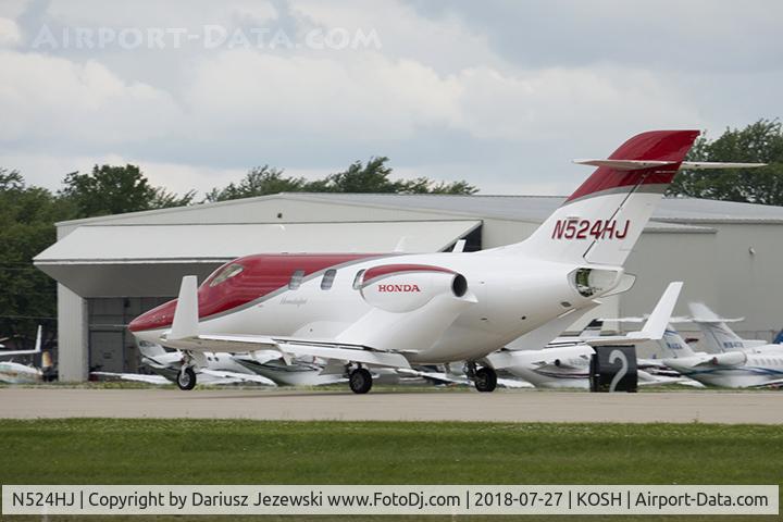 N524HJ, 2017 Honda HA-420 HondaJet C/N 42000077, Honda HA-420 Hondajet  C/N 42000077, N524HJ