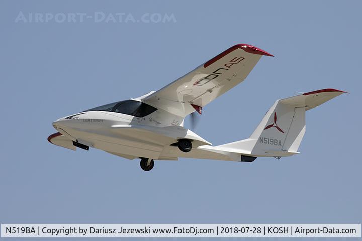 N519BA, 2016 ICON Aircraft A5 C/N 00013, Icon A5  C/N 13, N519BA
