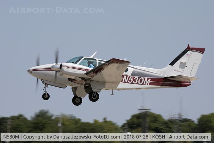 N530M, 1964 Beech 95-B55 (T42A) Baron C/N TC-687, Beech 95-B55 Baron (T42A)  C/N TC-687 , N530M