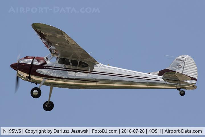 N195WS, 1952 Cessna 195B Businessliner C/N 7908, Cessna 195B  C/N 7908, N195WS