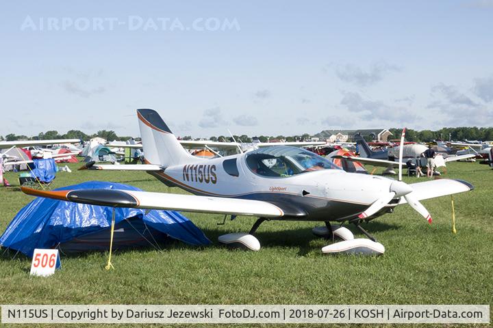 N115US, 2009 CZAW SportCruiser C/N 09SC288, Sportcruiser  C/N 09SC288, N115US