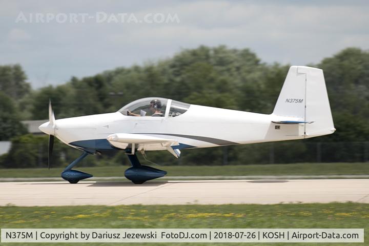 N375M, 2013 Vans RV-7A C/N 74034, Vans RV-7A  C/N 74034, N375M