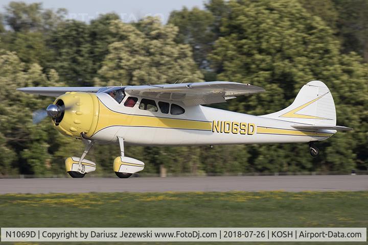 N1069D, 1951 Cessna 195A C/N 7681, Cessna 195A Businessliner  C/N 7681, N1069D