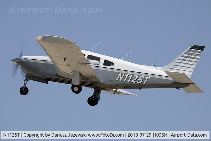N1125T, 1976 Piper PA-28R-200 Cherokee Arrow C/N 28R-7635448, Piper PA-28R-200 Arrow II  C/N 28R-7635448, N1125T