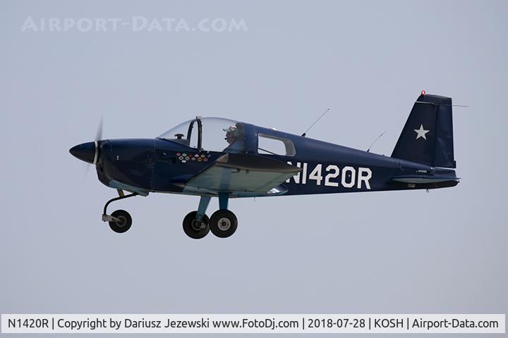 N1420R, 1975 Grumman American AA-1B Trainer C/N AA1B-0520, Grumman American AA-1B Trainer  C/N AA1B-0520, N1420R