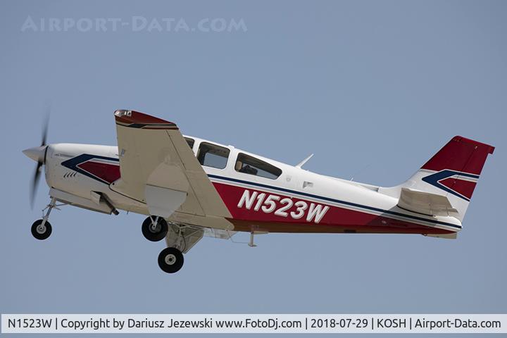N1523W, 1972 Beech G33 C/N CD-1284, Beech G33 Bonanza  C/N CD-1284, N1523W