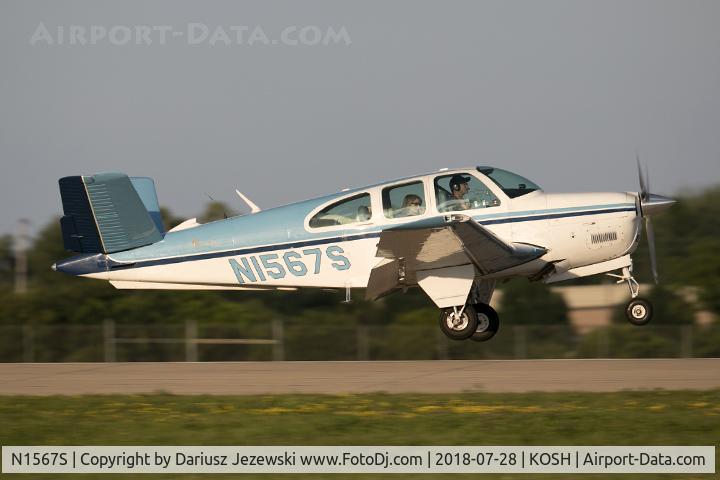 N1567S, 1962 Beech P35 Bonanza C/N D-6993, Beech P35 Bonanza  C/N D-6993, N1567S