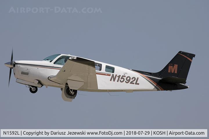 N1592L, 1976 Beech A36 Bonanza 36 C/N E-832, Beech A36 Bonanza 36  C/N E-832, N1592L
