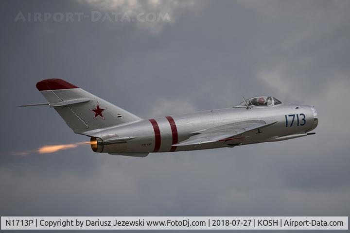 N1713P, 1960 PZL-Mielec Lim-5 (MiG-17F) C/N 1C1713, PZL Mielec Lim-5 (MiG-17F)  C/N 1C1713, N1713P