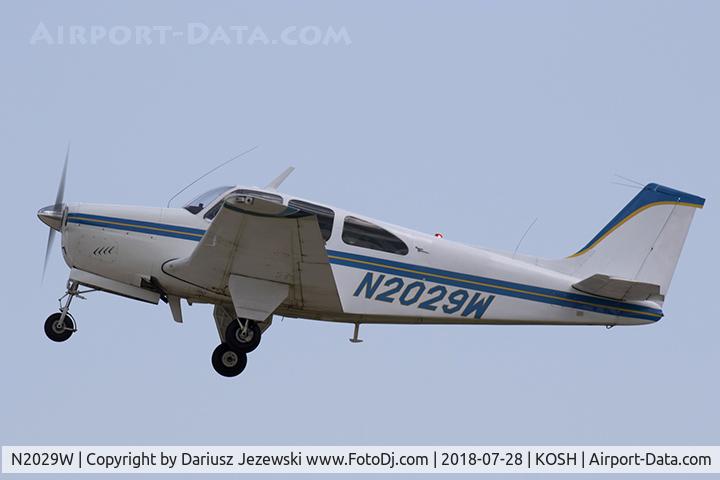 N2029W, 1966 Beech 35-C33 Debonair C/N CD-978, Beech 35-C33 Debonair  C/N CD-978, N2029W