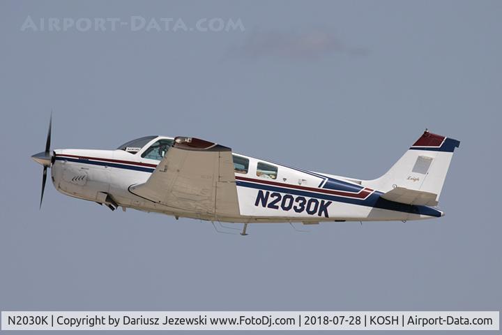 N2030K, 1978 Beech A36 Bonanza 36 C/N E-1358, Beech A36 Bonanza 36  C/N E-1358, N2030K