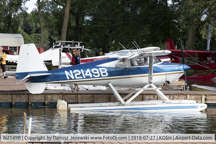 N2149B, 1949 Luscombe 8F Silvaire C/N 6576, Luscombe 8F Silvaire Deluxe  C/N 6576, N2149B